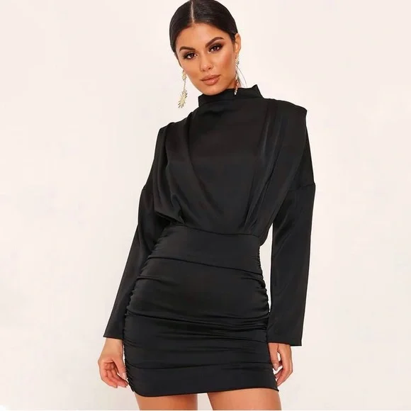 i saw it first Dresses Nwt I Saw It First Black High Neck